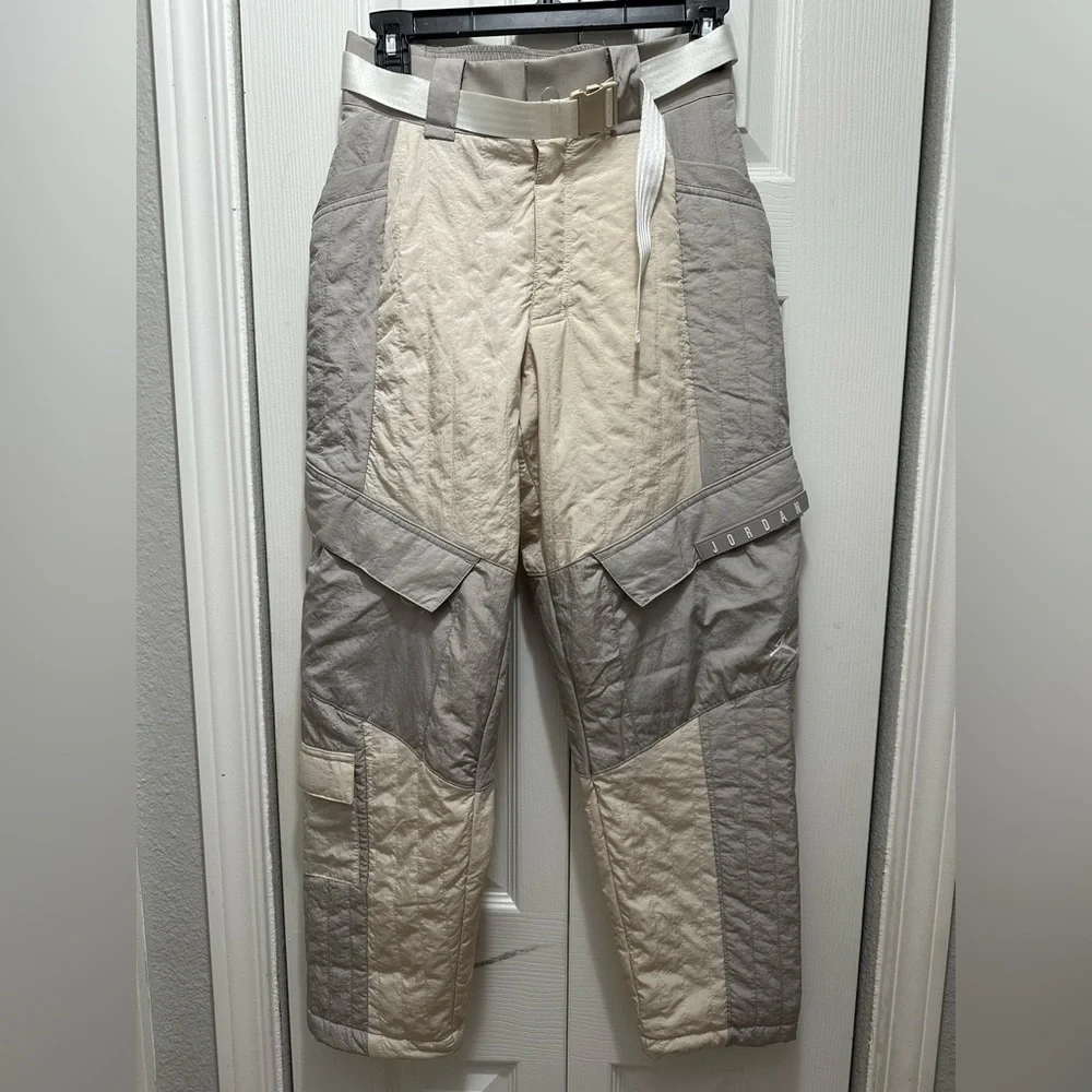 Jordan Women's‎ Cream and Gray Track Pants - Picture 7 of 10